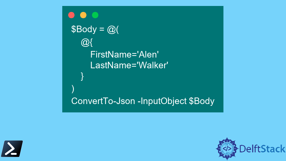 Create Json Array Using Python